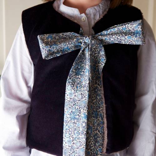 Gilet velour moumoute 2