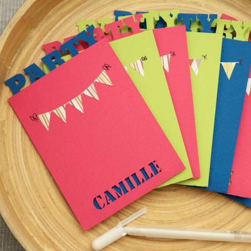 cartes anniversaire party