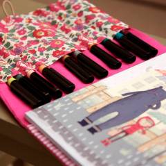 Intérieur trousse de voyage