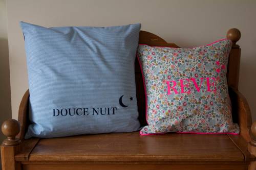 Coussins à personnaliser