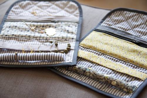 Intérieur trousses bijoux Mélanie Voituriez