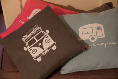 Coussins personnalisés