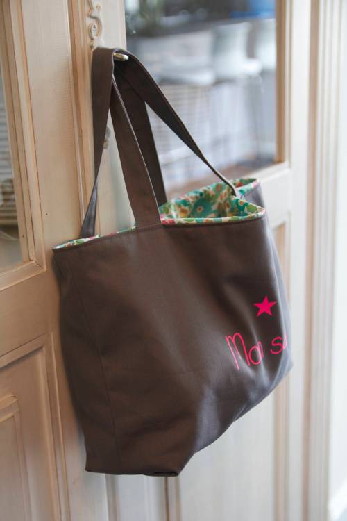 Sac plage méli-mélo