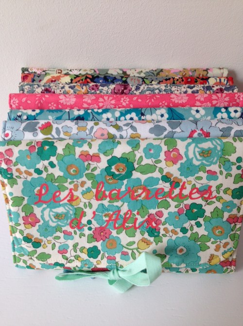 Trousses à barrettes liberty