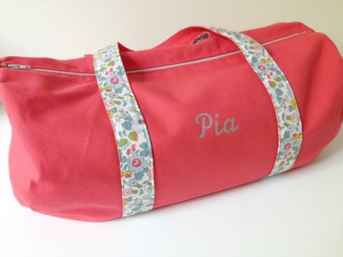 Sac polochon personnalisé